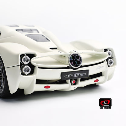 LCD Pagani Utopia Matte Pearl White 1:18
