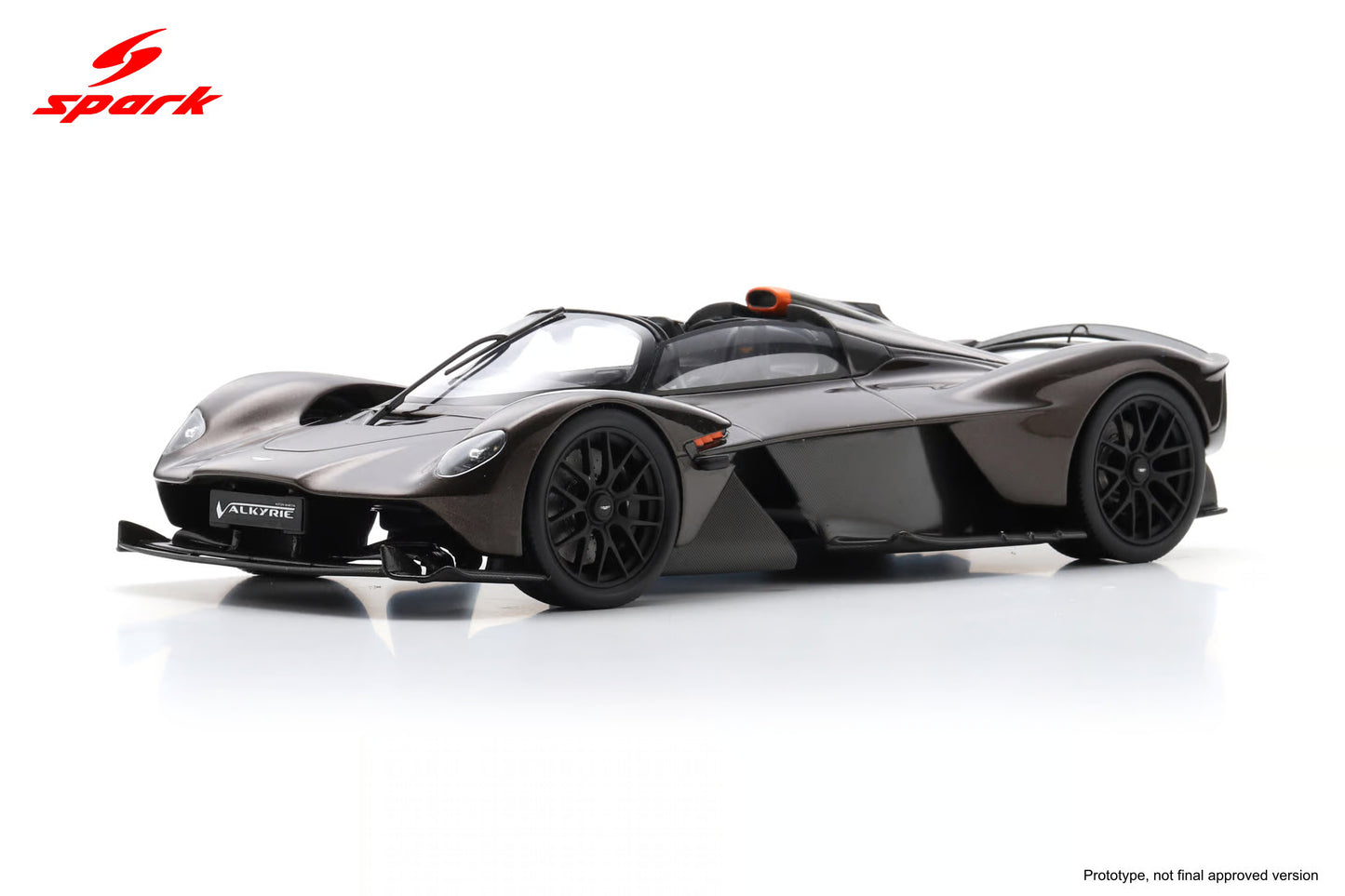 Spark-Model 2024 Aston Martin Valkyrie Spyder Grey metallic 1:18