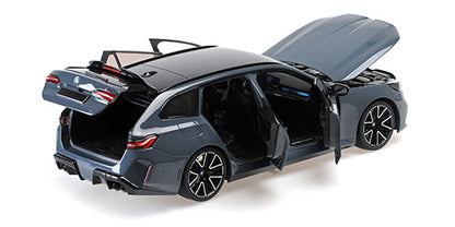 Minichamps 2024 BMW M5 Touring Wagon (G99) Brooklyn Grey Metallic 1:18