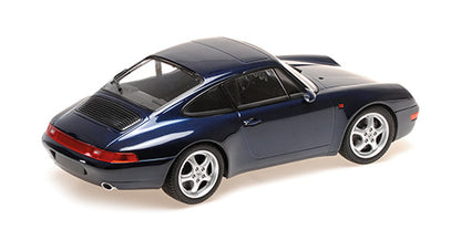 Minichamps 1993 Porsche 911 (993) Carrera Coupe Dark Blue Metallic 1:18