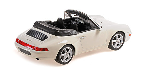 Minichamps 1994 Porsche 911 (993) Carrera Cabriolet White 1:18