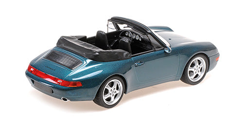 Minichamps 1994 Porsche 911 (993) Carrera Cabriolet Green Metallic 1:18