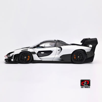 LCD Mclaren Senna GTR White 1:18