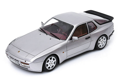 Schuco Porsche 944 Turbo Cup (Turbo S) Street Car Silver Metallic 1:18 Resin