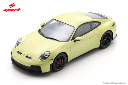 Spark-Model 2025 Porsche 911 (992.2) GT3 Touring Cartagena Yellow 1:18 WITH DISPLAY