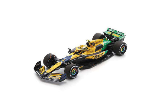 Spark-Model Mclaren F1 Team MCL38 Lando Norris 4th Monaco GP 2024 1:18