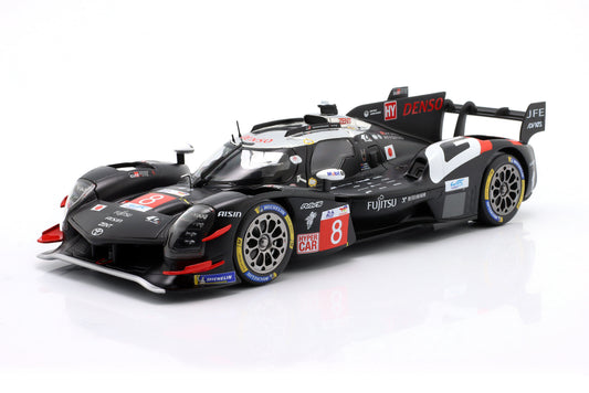 Ixo Toyota GR010 Hybrid LMDh Team Toyota Gazoo Racing #8 WEC 24hrs Le Mans 2025 Black 1:18