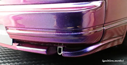 Ignition-Model Nissan 180SX Type X RPS13 Midnight Purple w/ Black Mesh Wheels 1:18