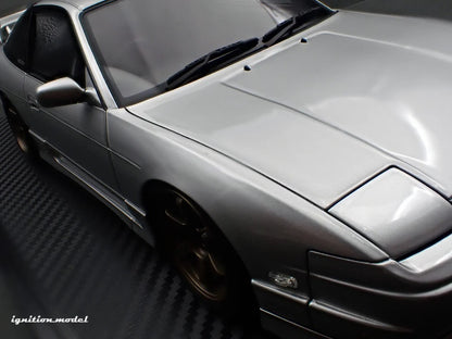Ignition-Model Nissan 180SX Type X RPS13 Silver 1:18