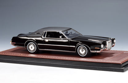 GLM Models 1972 Lincoln Continental Mark IV Black 1:43