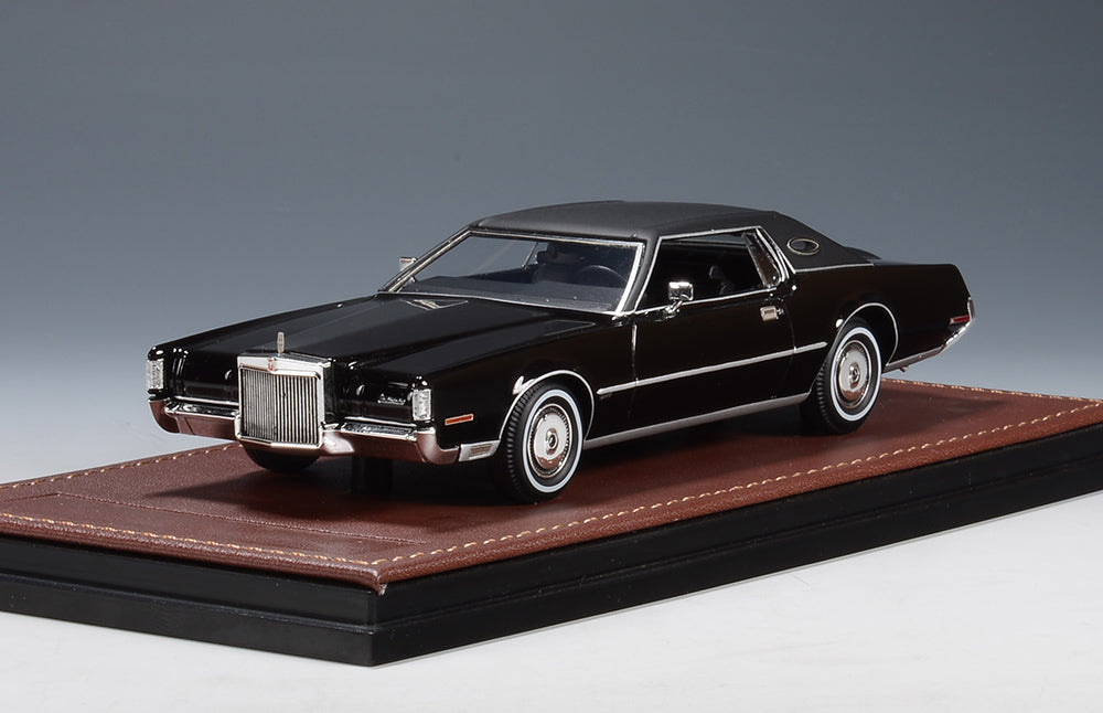 GLM Models 1972 Lincoln Continental Mark IV Black 1:43
