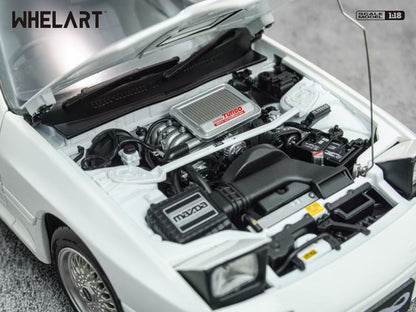 Whelart 1985-1992 Mazda Savanna RX-7 (FC3S) Infini White 1:18