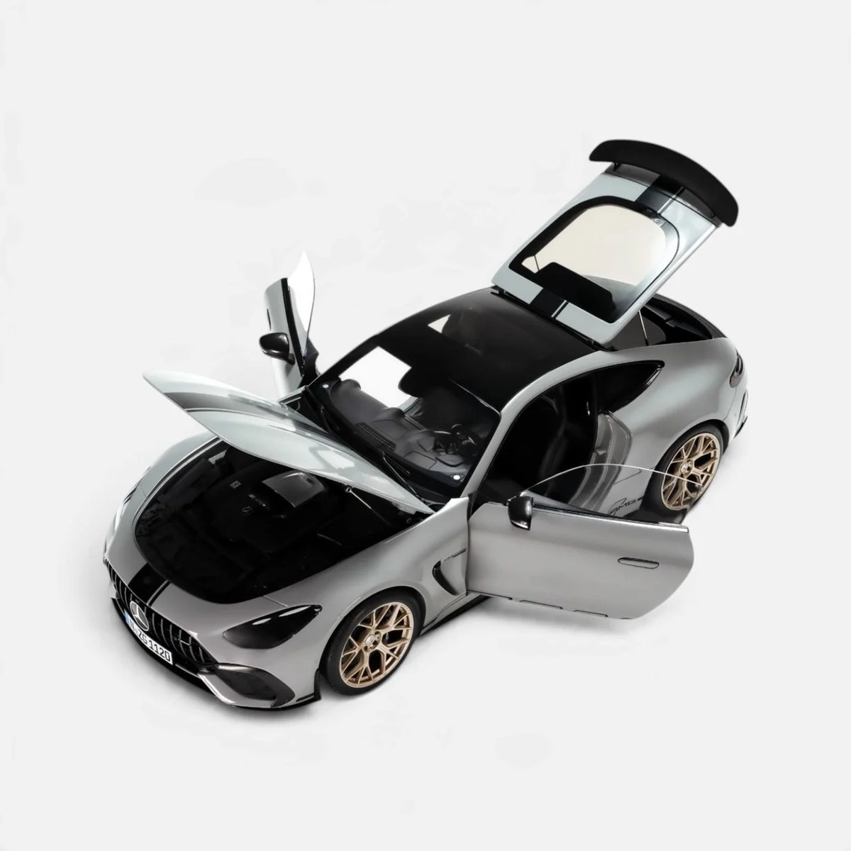 NZG Mercedes Benz AMG GT63 Pro (C192) Alpine Grey 1:12