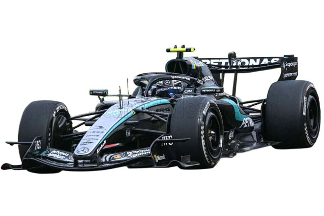 Bburago Mercedes W17E Team Mercedes-AMG Petronas #12 Winner Japanese GP 2026 (Antonelli) 1:18 WITH DISPLAY