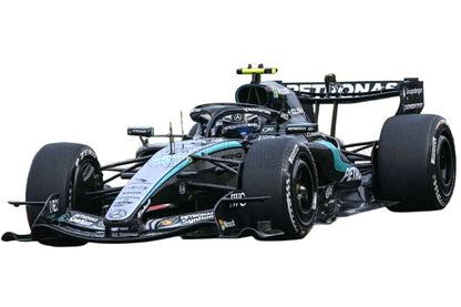 Bburago Mercedes W17E Team Mercedes-AMG Petronas #12 Winner Japanese GP 2026 (Antonelli) 1:18 WITH DISPLAY