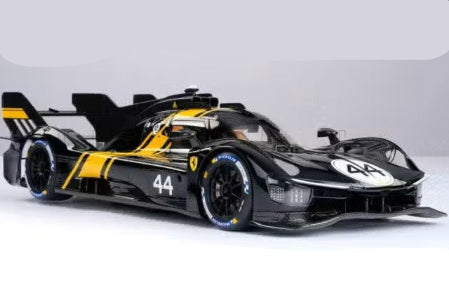Bburago Ferrari 499P 3.0L Turbo V6 #44 Modificata 2026 - Black & Yellow 1:18