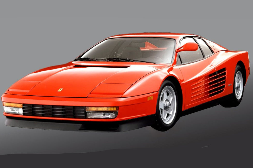 Bburago 1984 Ferrari Testarossa Rosso Corsa (Ferrari Red) 1:18
