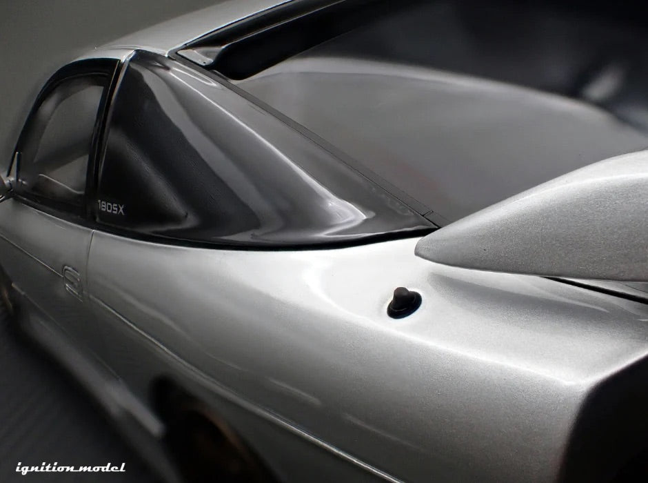 Ignition-Model Nissan 180SX Type X RPS13 Silver 1:18