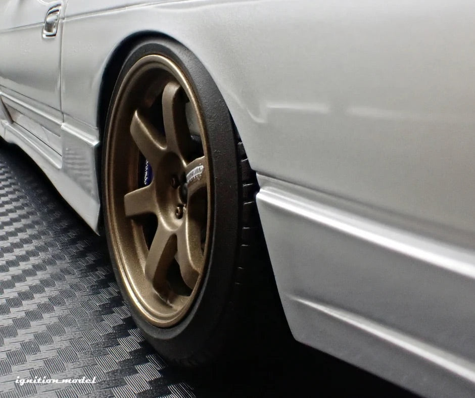 Ignition-Model Nissan 180SX Type X RPS13 Silver 1:18