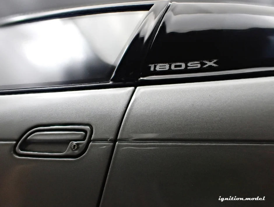 Ignition-Model Nissan 180SX Type X RPS13 Silver 1:18