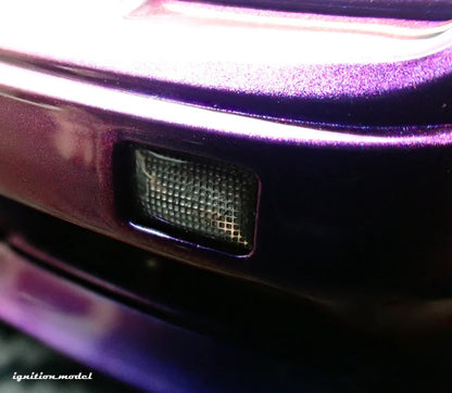 Ignition-Model Nissan 180SX Type X RPS13 Midnight Purple w/ Black Mesh Wheels 1:18