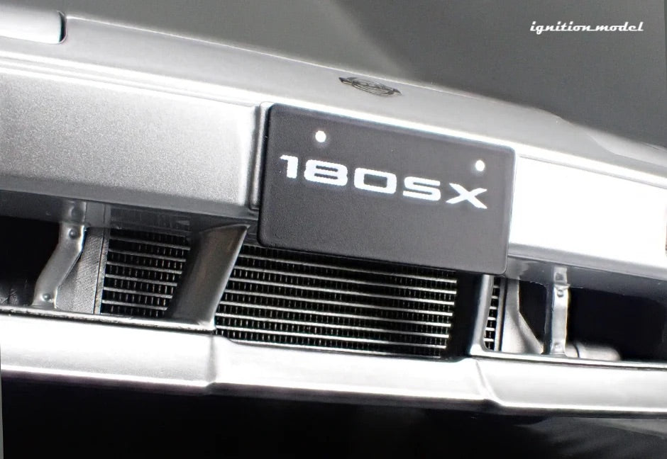 Ignition-Model Nissan 180SX Type X RPS13 Silver 1:18