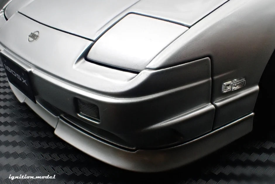 Ignition-Model Nissan 180SX Type X RPS13 Silver 1:18