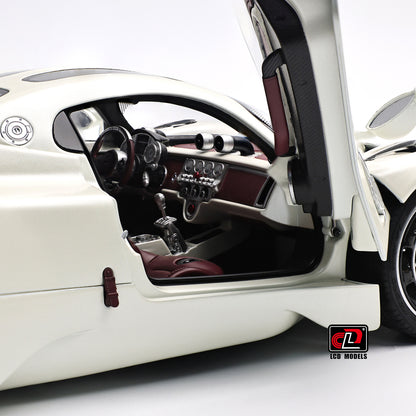 LCD Pagani Utopia Matte Pearl White 1:18