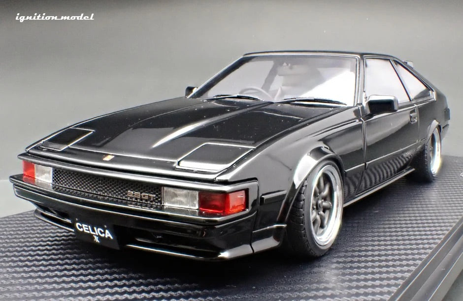 Ignition-Model Toyota Celica Supra Mk2 XX 2800 GT (A60) Black 1:18