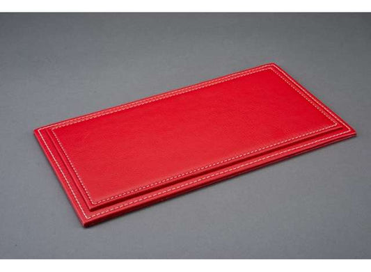 Atlantic Case Maranello Premium Acrylic Display Case w/ Red Leather Base w/ White Stitching 1:18