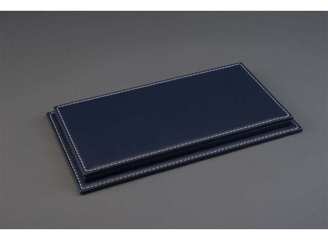 Atlantic Case Mulhouse Leather Acrylic Display Case Dark Blue 1:12