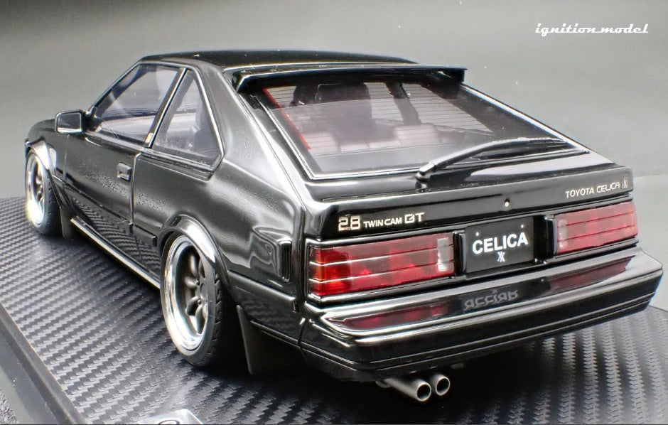 Ignition-Model Toyota Celica Supra Mk2 XX 2800 GT (A60) Black 1:18