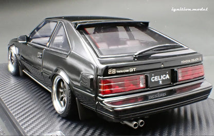 Ignition-Model Toyota Celica Supra Mk2 XX 2800 GT (A60) Black 1:18