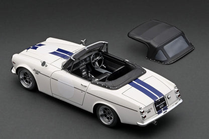Ignition-Model Datsun Fairlady 2000 (SR311) White & Blue 1:18