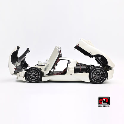LCD Pagani Utopia Matte Pearl White 1:18