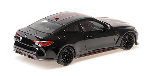 Minichamps 2022 BMW M4 CSL Coupe (G82) Black 1:18