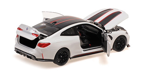 Minichamps 2022 BMW M4 CSL Coupe (G82) White 1:18