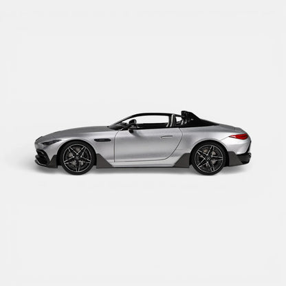 NZG 2025 Mercedes Benz AMG Purespeed SL63 Hightech Silver 1:18