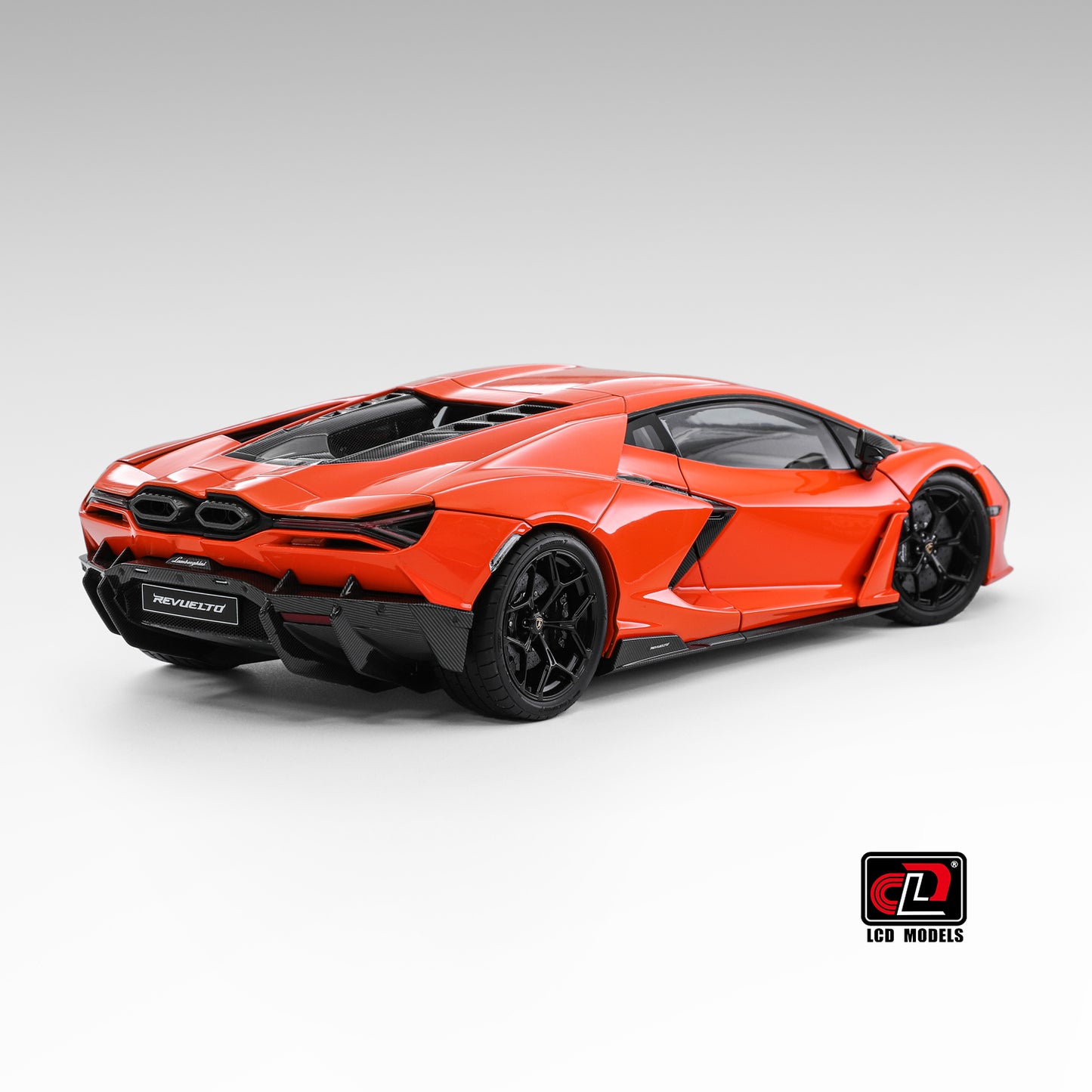 LCD 2024 Lamborghini Revuelto Orange 1:18