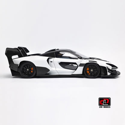 LCD Mclaren Senna GTR White 1:18