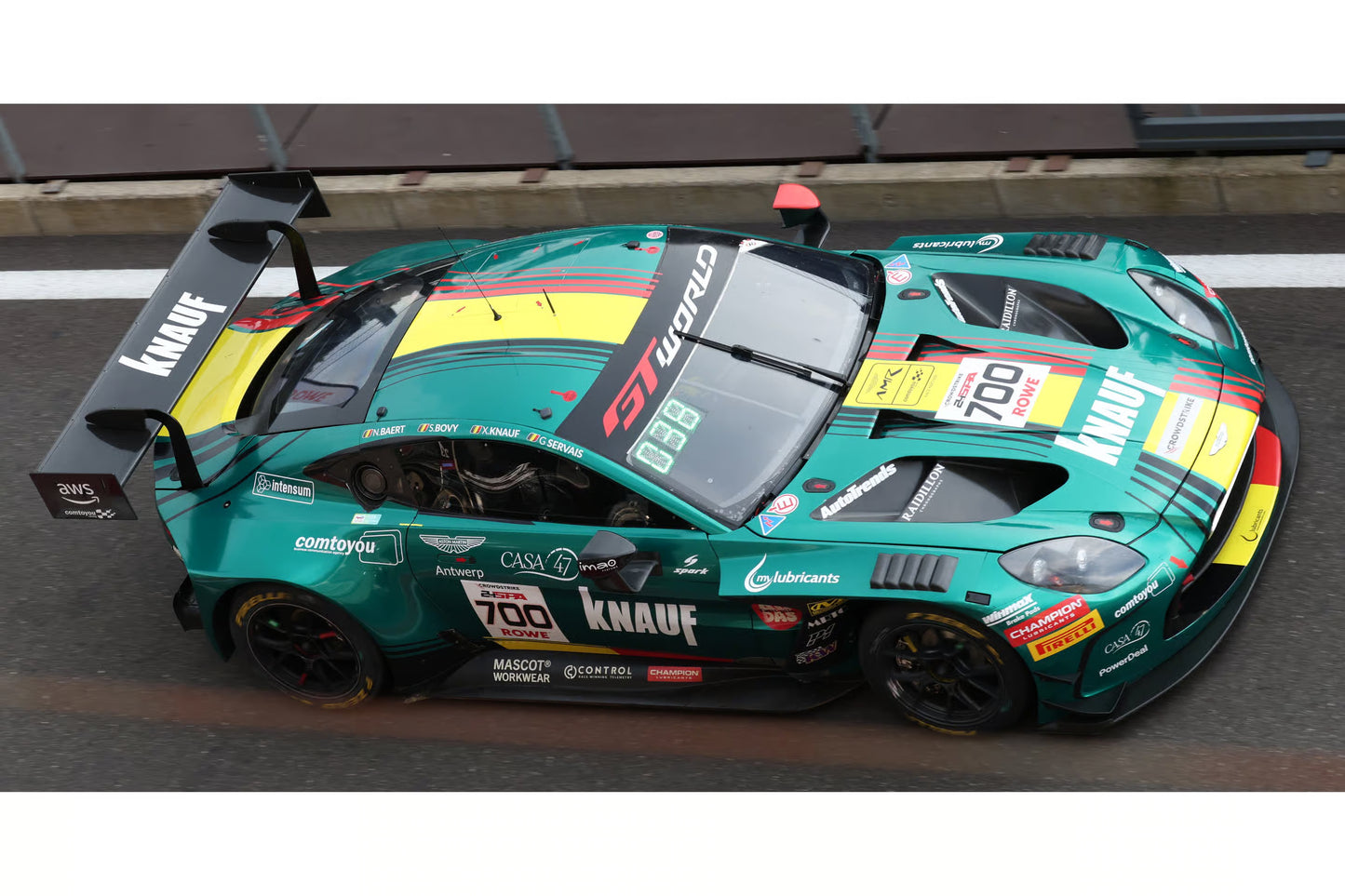 Spark-Model Aston Martin Vantage AMR GT3 EVO #700 Comtoyou Racing 24h Spa 2026 1:18