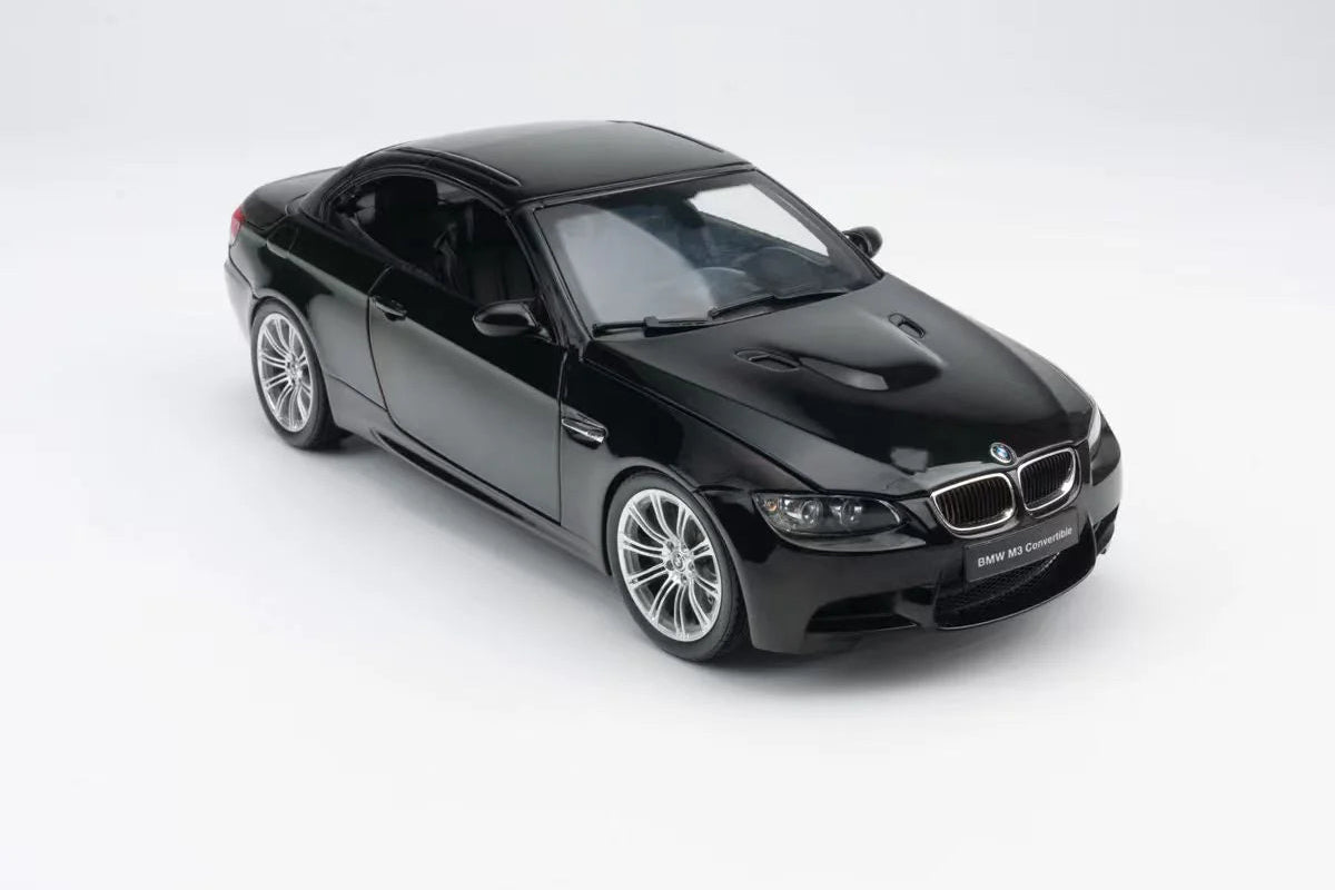 Kyosho 2010 BMW M3 E93M Hard Top Convertible Black 1:18