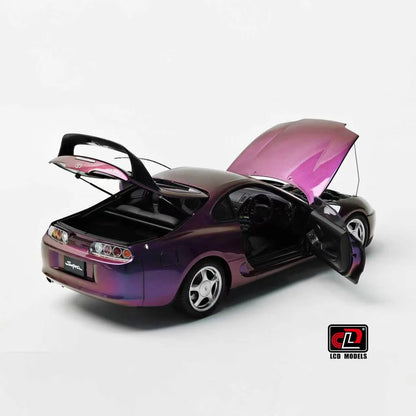 LCD Toyota Supra A80 Midnight Purple (Chameleon) 1:18