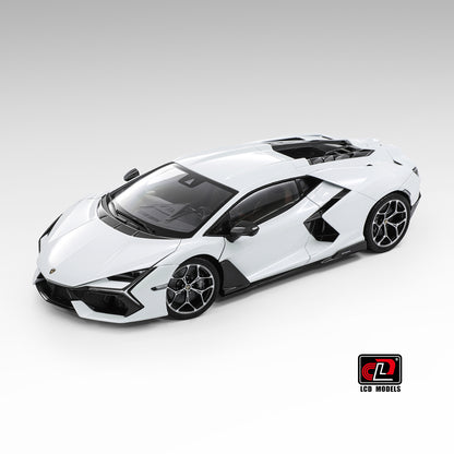 LCD 2024 Lamborghini Revuelto White 1:18