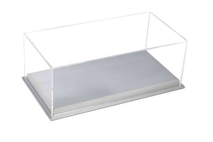 Atlantic Case Mulhouse Leather Acrylic Display Case Silver 1:12