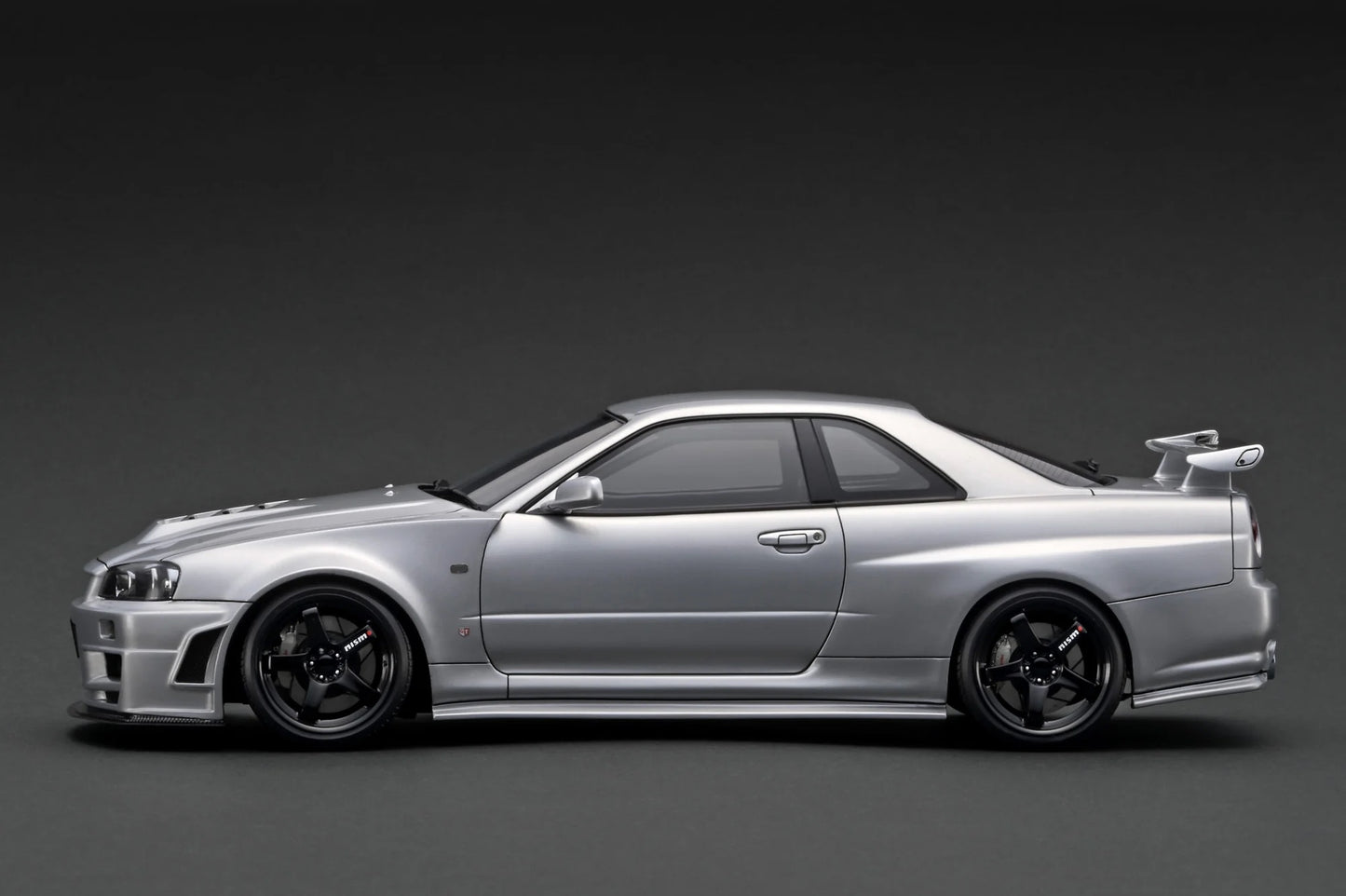Ignition-Model Nissan Nismo GT-R R34 (BNR34) Z-tune PROTOTYPE RHD Silver 1:18