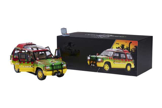 Jada Toys 1993 Ford Explorer from Jurassic Park Movie with Lights 1:18