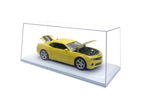 Triple 9 - Accessories - Display Case Acrylic with White Plastic Base 1:18
