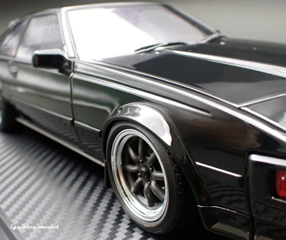 Ignition-Model Toyota Celica Supra Mk2 XX 2800 GT (A60) Black 1:18