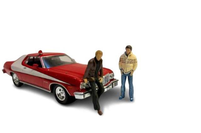 Figurine Kenneth 'Ken Hutch' Hutchinson - Starsky & Hutch - Échelle 1:18 Par Cartrix - Collectionner